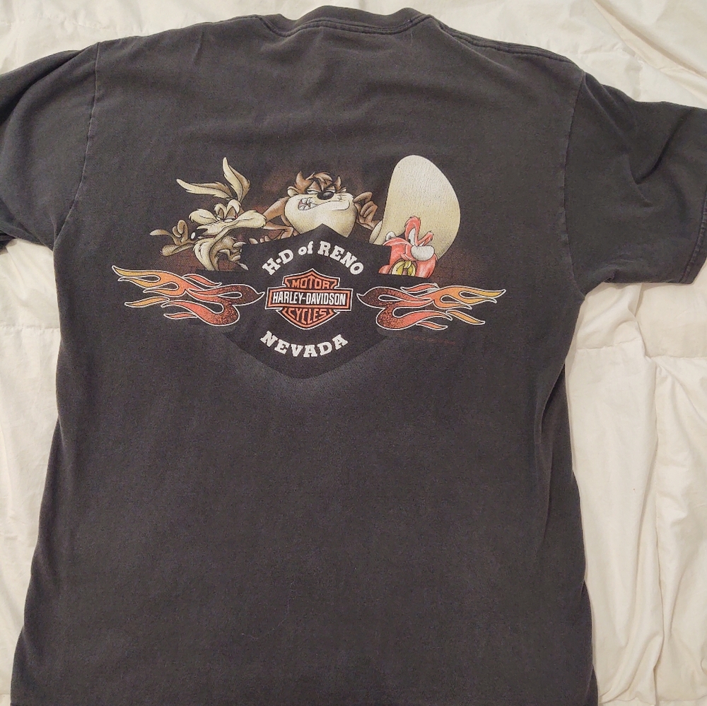 Vintage Harley-Davidson Tasmanian Devil '90s T Shirt - Gem